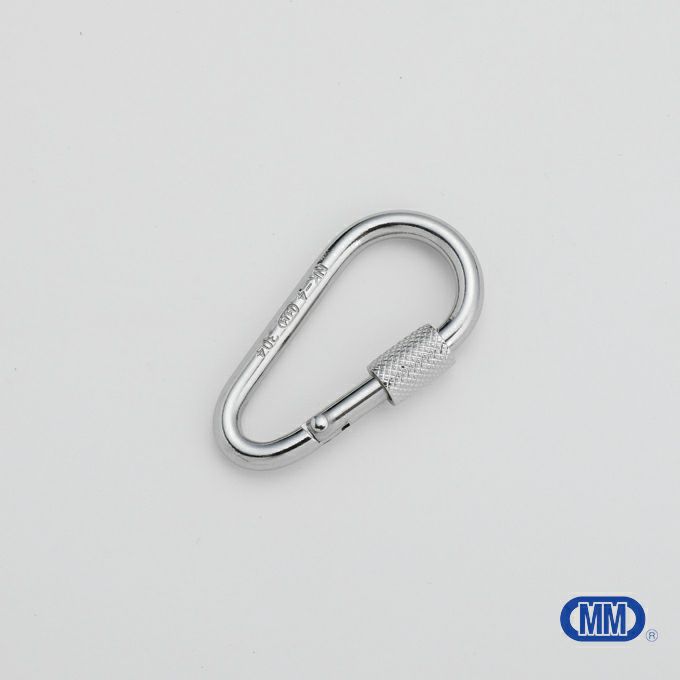 B-1018 ナス型カラビナ（環付） NK-6 | MIZUMOTO-EC